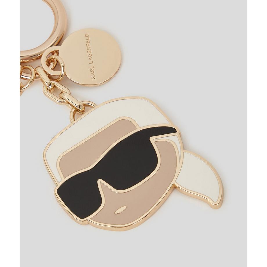 KARL LAGERFELD Ikon Charm Schlüsselanhänger  
