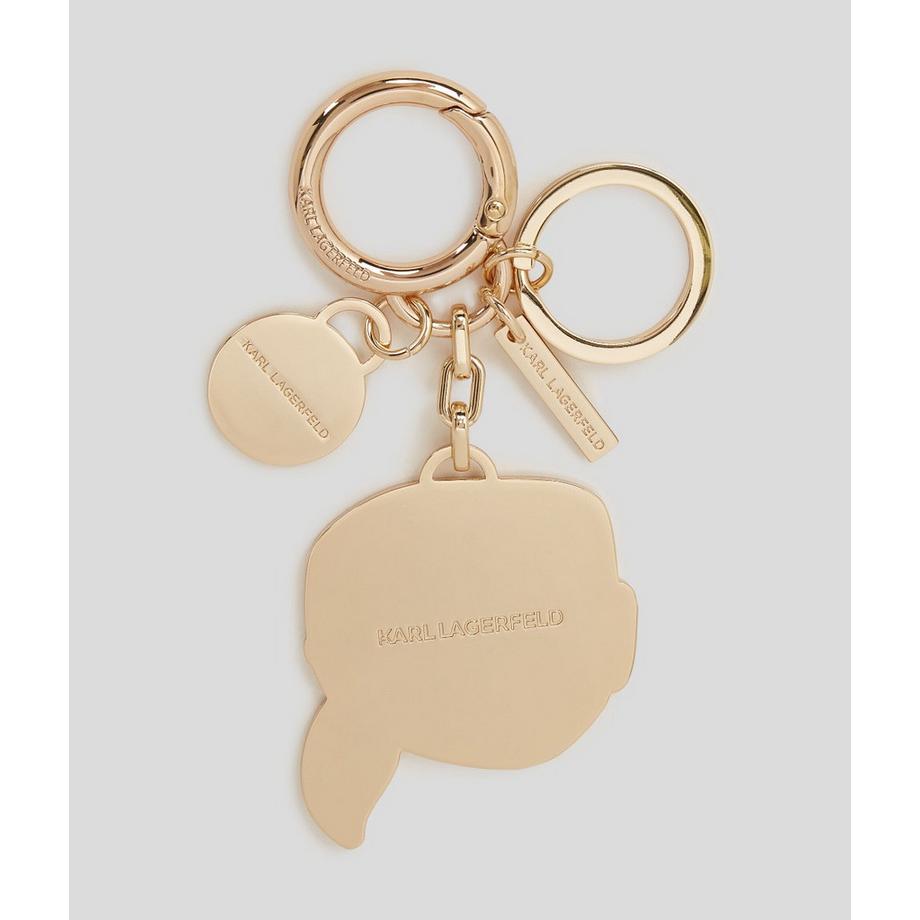 KARL LAGERFELD Ikon Charm Schlüsselanhänger  