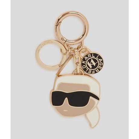 KARL LAGERFELD  IKON CHARM KEYCHAIN 