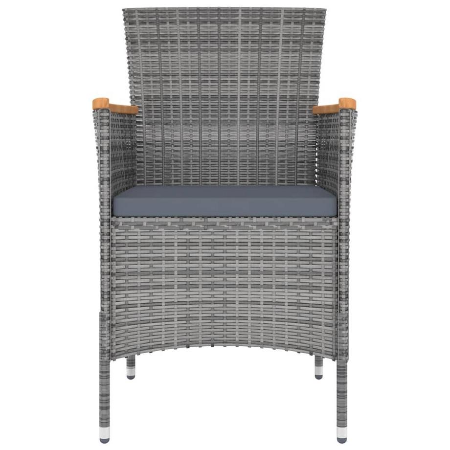 VidaXL Garten-essstuhl poly-rattan  