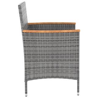 VidaXL Garten-essstuhl poly-rattan  