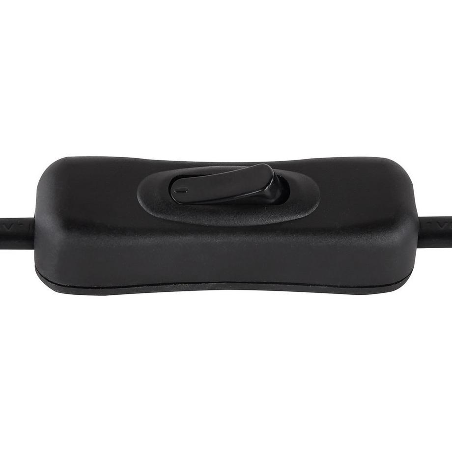 mutoni Lampe à poser Robby métal graphite 1xGU10 LED  