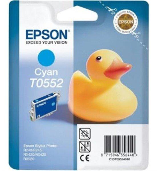 Image of EPSON Duck Singlepack Cyan T0552 - ONE SIZE