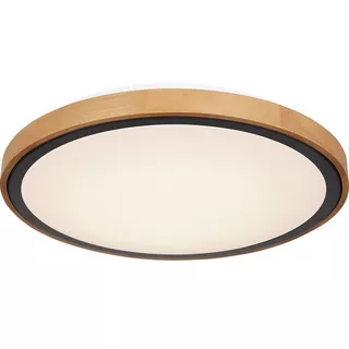 mutoni Plafoniera Bruno metallo nero opaco LED 44x44x11  
