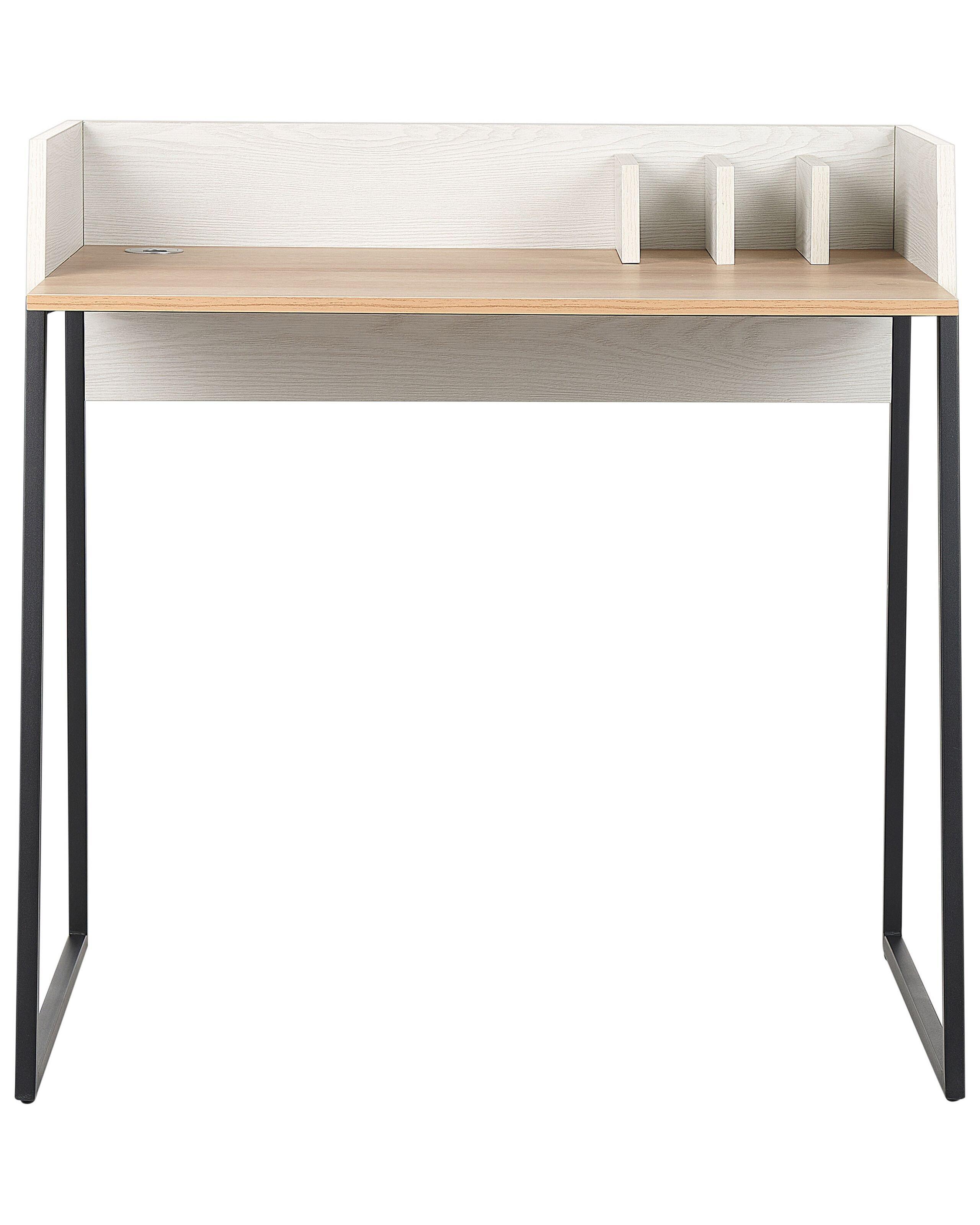 Beliani Table de bureau en MDF Moderne ANAH  