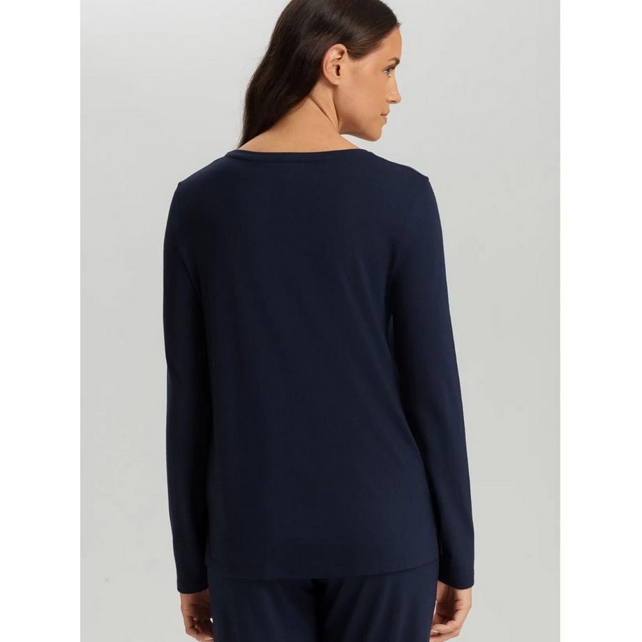 HANRO Sleep & Lounge Langarmshirt  