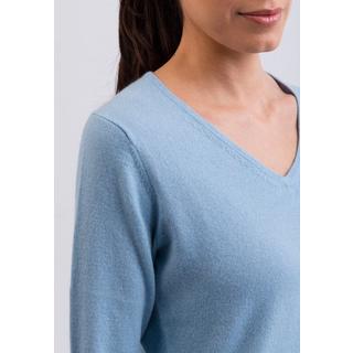 CASH-MERE.CH Pullover Cashmere Scollo a V  
