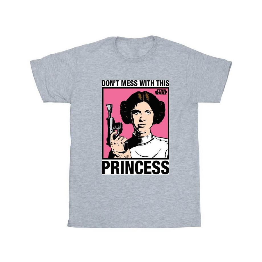 STAR WARS A New Hope Don't Mess With Princess T-Shirt  