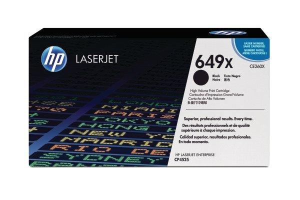 Hewlett-Packard  HP Toner-Modul 649X schwarz CE260X Color LJ CP4525 17'000 Seiten 