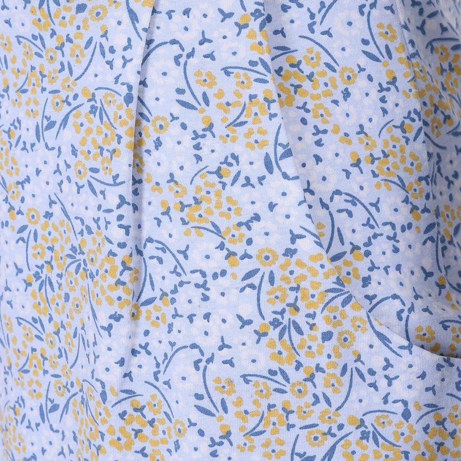 Lazy Jacks Geblümtes Langarmkleid  