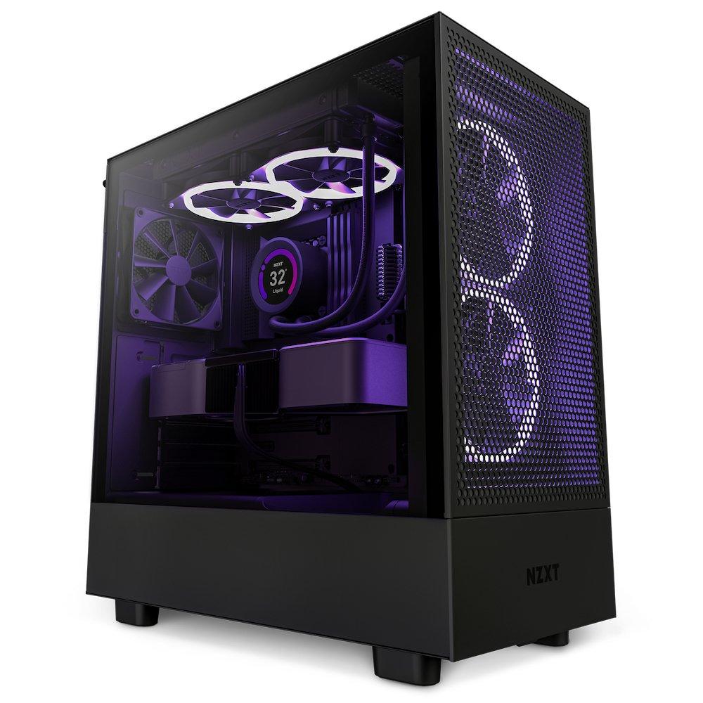 NZXT  H5 Flow Midi Tower Schwarz 