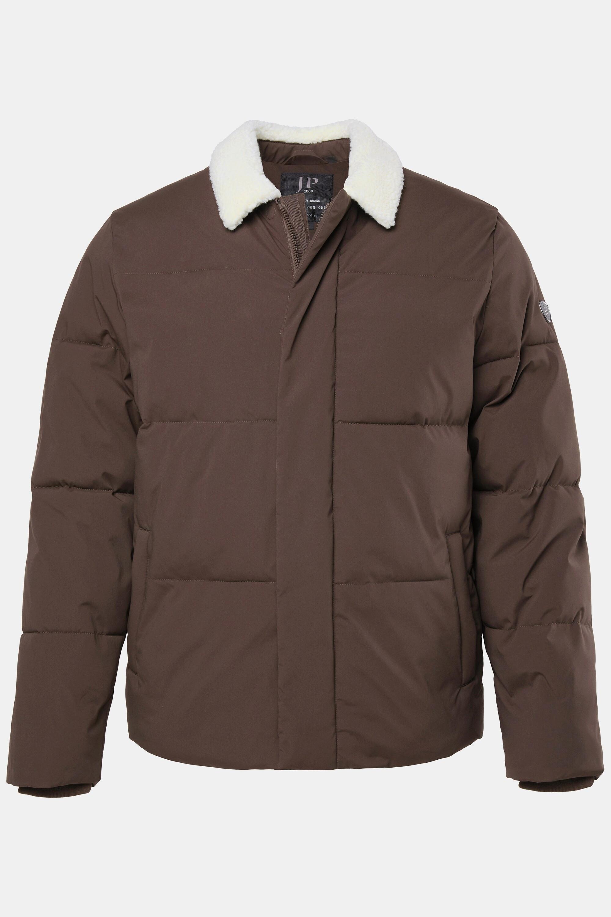 JP1880 Wattierte Jacke mit Teddykragen  
