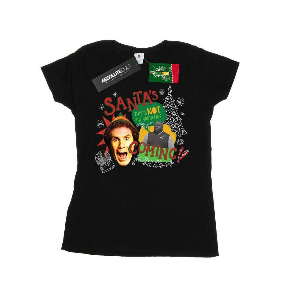 Elf Santa's Coming T-Shirt  