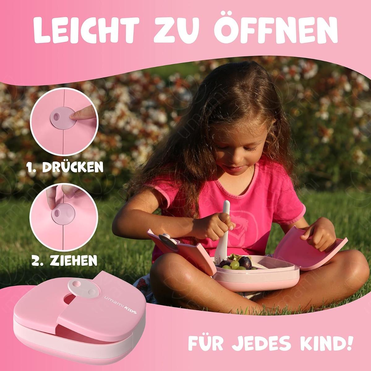 Umami Bento Box Kids Pink  