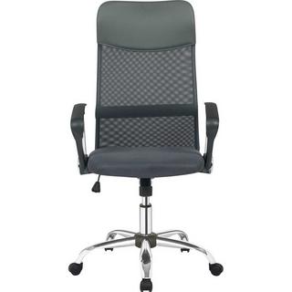 mutoni Chaise de bureau pivotante noire avec mesh  