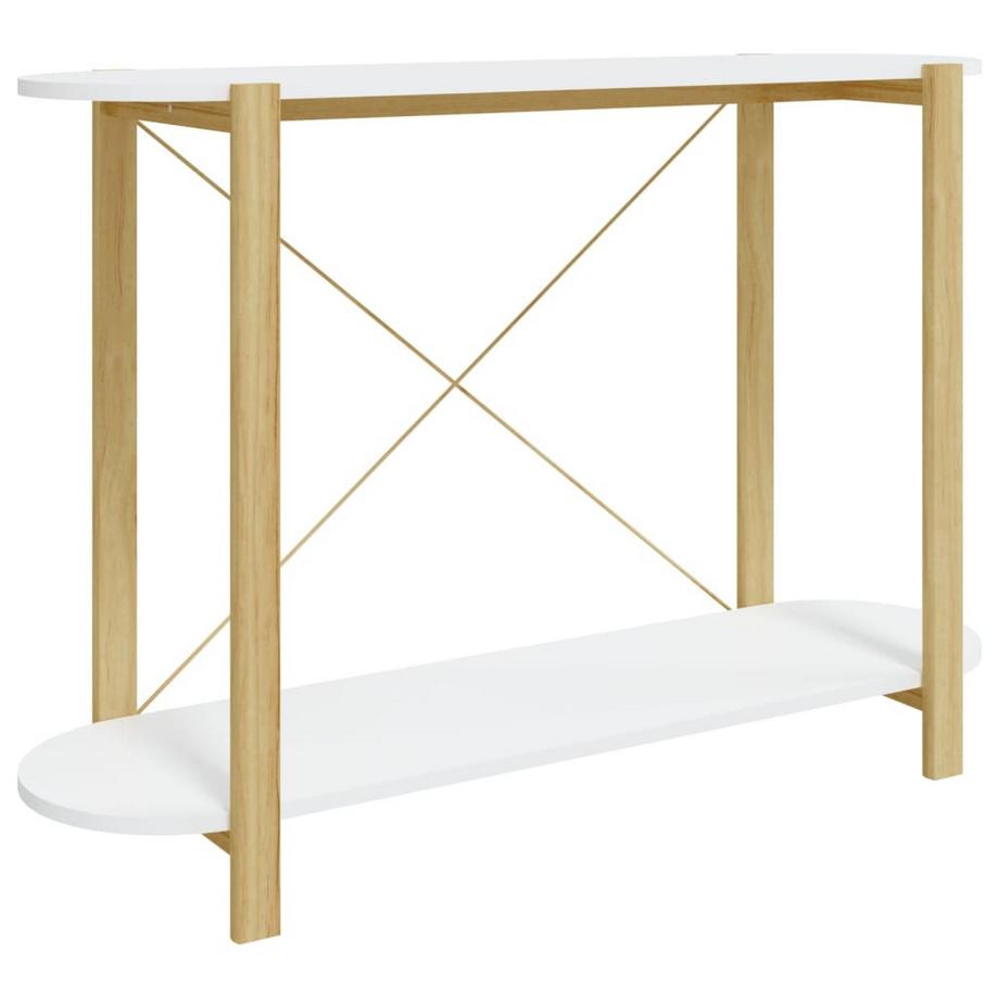 VidaXL Table console bois d'ingénierie  