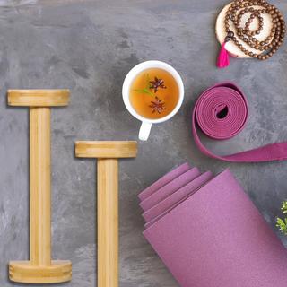 Northix  Lot de 2 poignées de pompes en bambou 