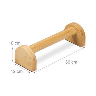 Northix  Lot de 2 poignées de pompes en bambou 