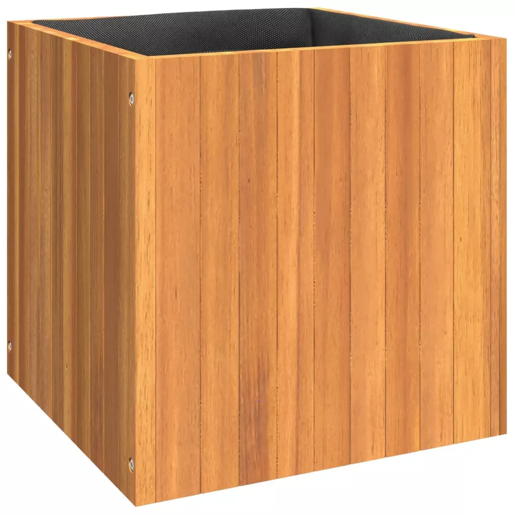 VidaXL - Jardinière bois d'acacia, One Size, Marron