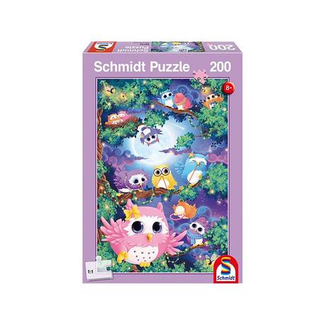 Schmidt  Puzzle Im Eulenwald (200Teile) 