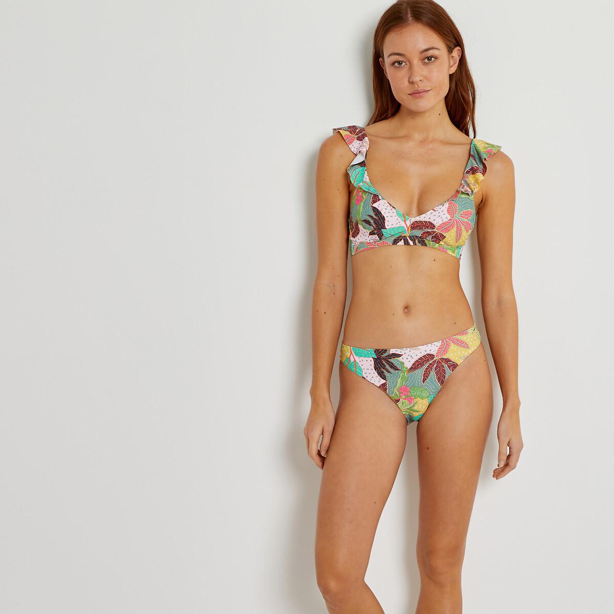 La Redoute Collections  Bikini-Slip mit Blumenprint 