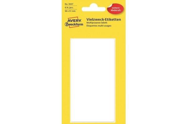 Avery-Zweckform AVERY ZWECKFORM Etiketten 98×51mm, 6 Stück  