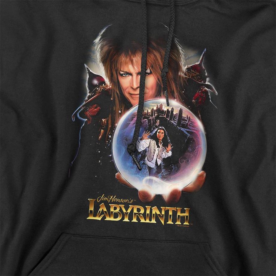 Labyrinth Sweat à Capuche Imprimé  