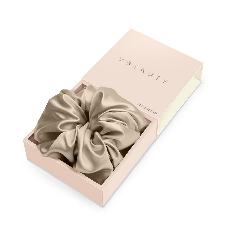 VBEAUTY  Fazzoletto di seta Champagne 