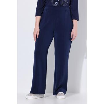 Sweathose, weites, gerades Bein, Biesen, Elastikbund