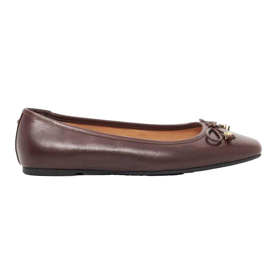 Dune London Hennie Leder Ballerinas  