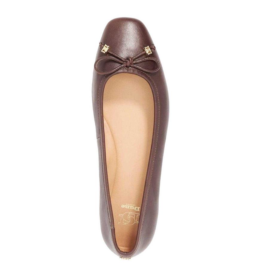 Dune London Hennie Leder Ballerinas  