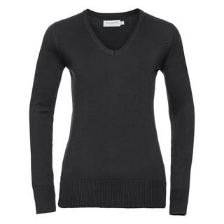 Russell  Collection VNeck Tricoté Sweat-shirt 