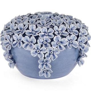 mutoni Deco Vaso Treasure botte azzurro 13  