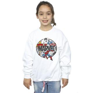 MARVEL  Character Circle Sweatshirt 