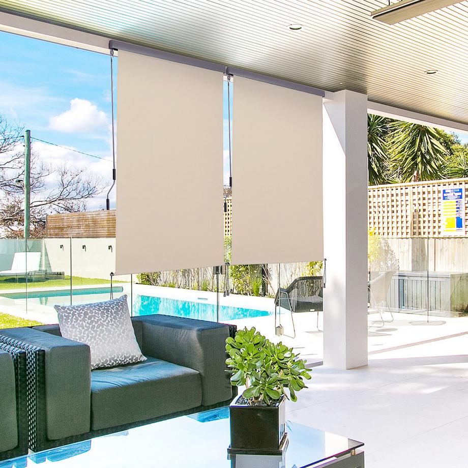 Outsunny Auvent de balcon  