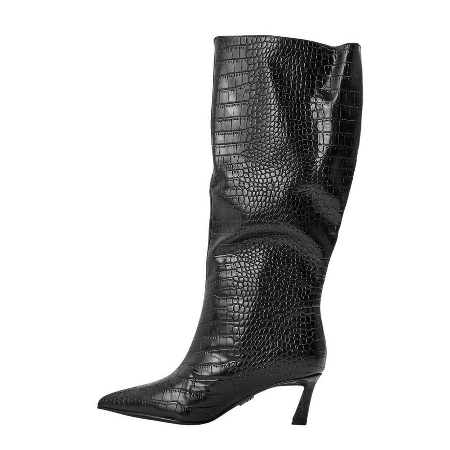 STEVE MADDEN Stivali Lavan Al Ginocchio Tacco Svasato  