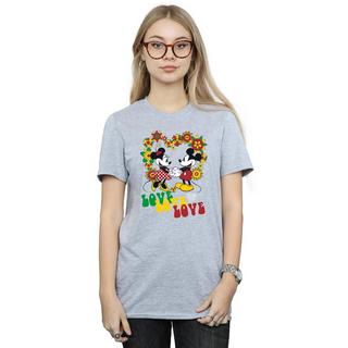 MICKEY MOUSE Hippie Love T-Shirt  