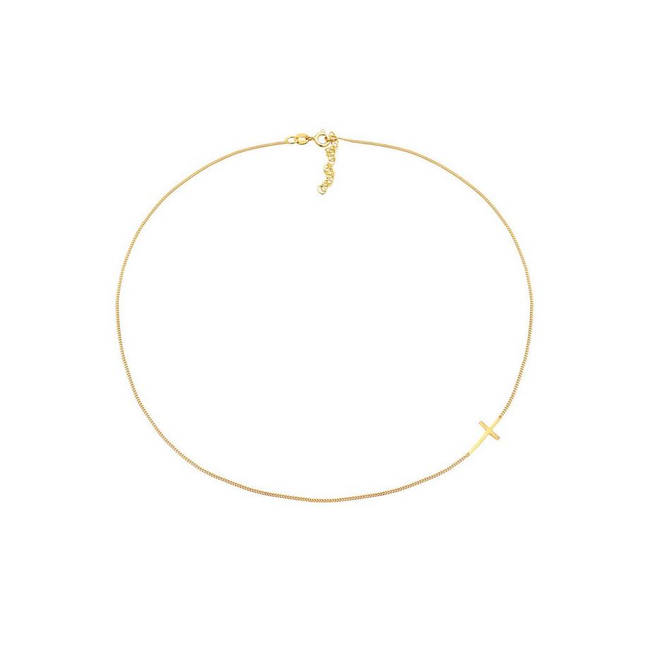Elli  Halskette Choker Kreuz 