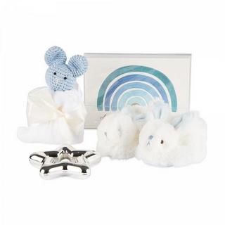 Geschenkidee  Coffret de naissance - bleu 