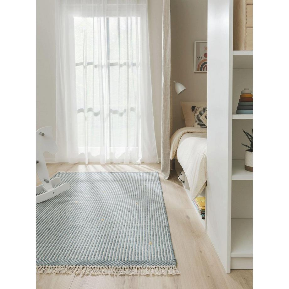 Benuta Kinderteppich Bruno Blau  