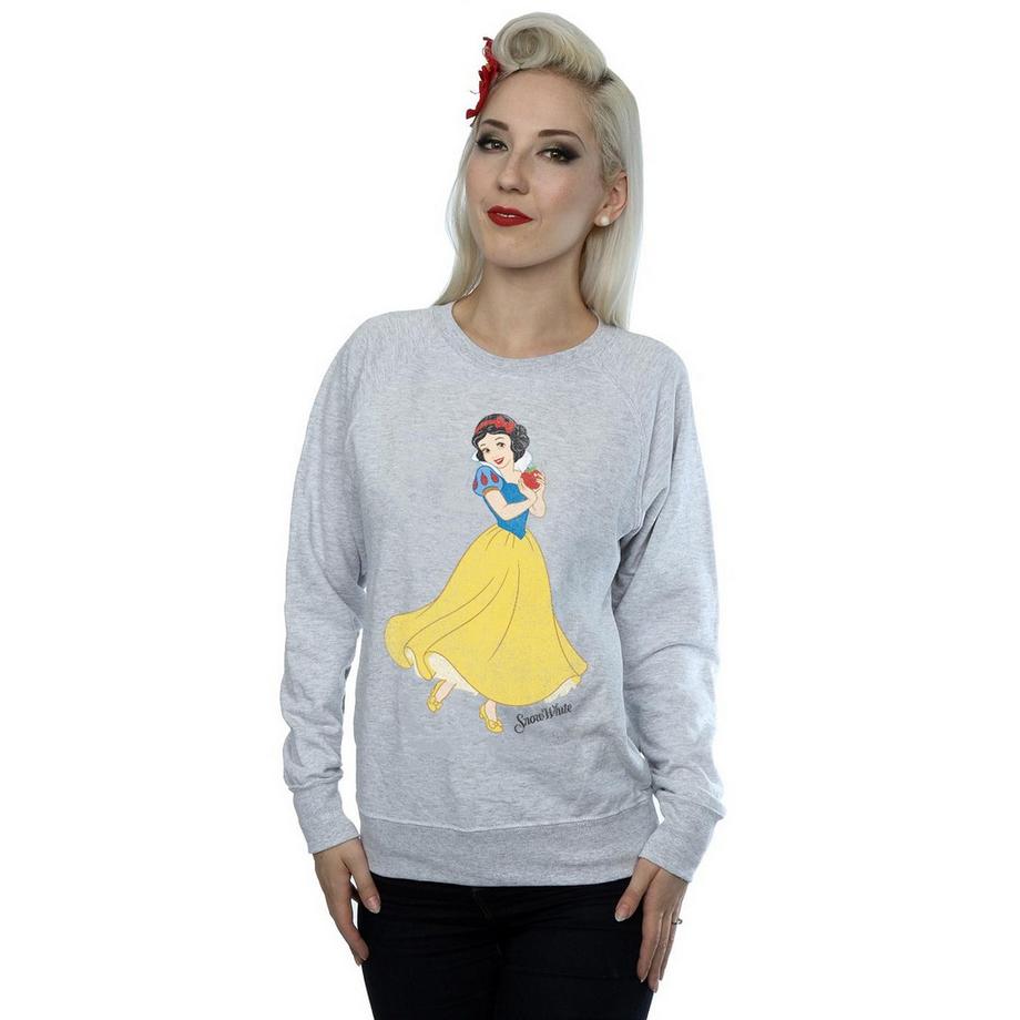 Disney PRINCESS Felpa con Stampa Grafica Biancaneve  