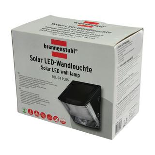 BRENNENSTUHL Applique solare 2 LED nero  