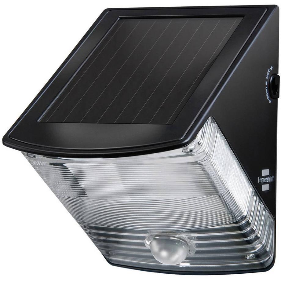 Solar-Aussenwandleuchte mit Bewegungsmelder SOL 04 plus