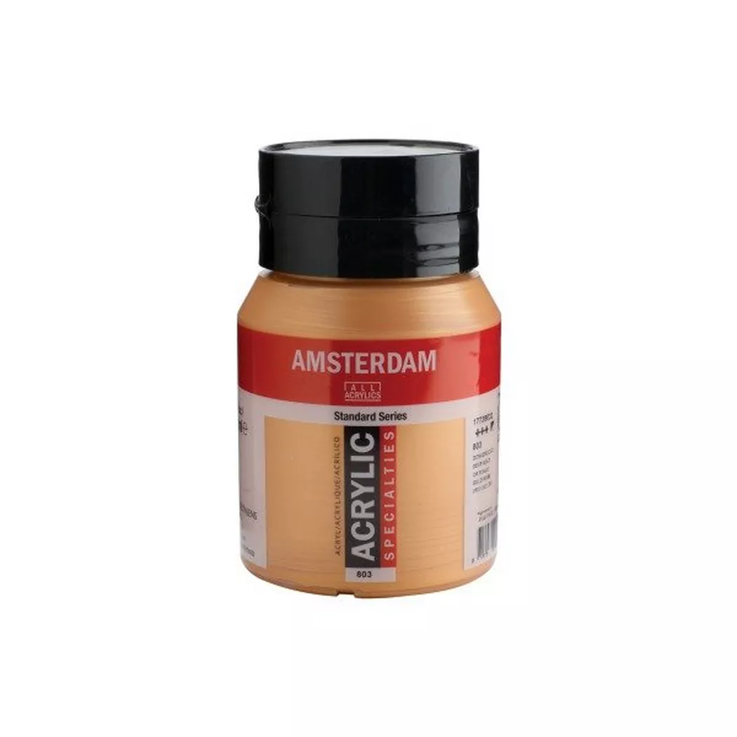 AMSTERDAM Peinture acrylique 500ml 17728032 or 803