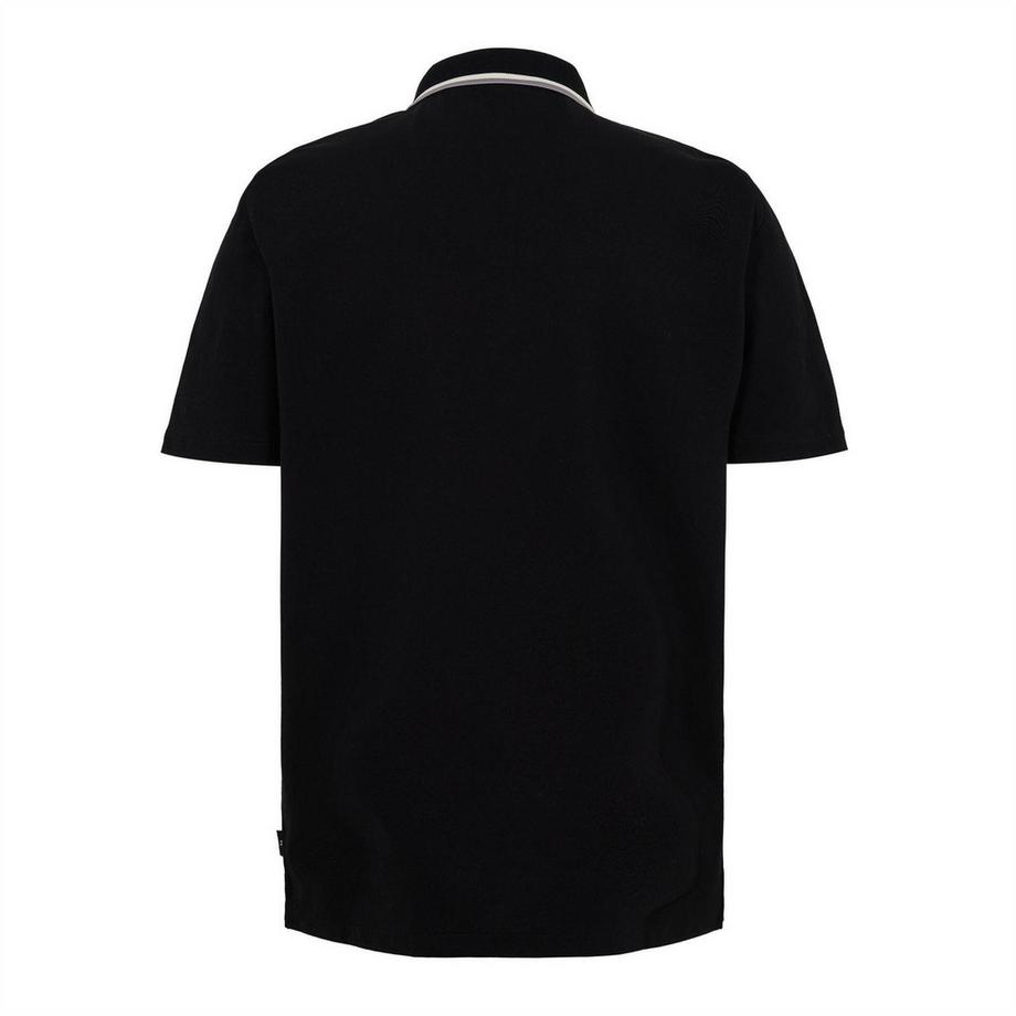 PAUL SMITH Maglietta Polo Conforme Alla Taglia con Cerniera Maniche Corte  
