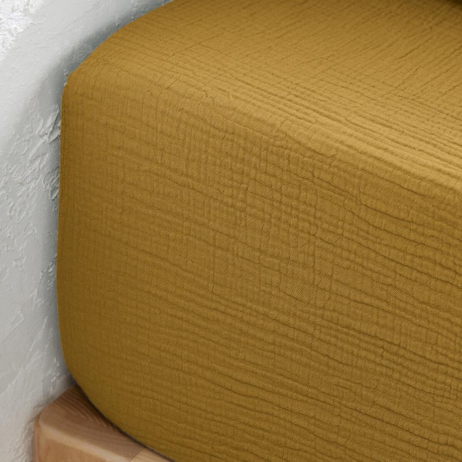 La Redoute Intérieurs Drap-housse Kumla en mousseline de coton  