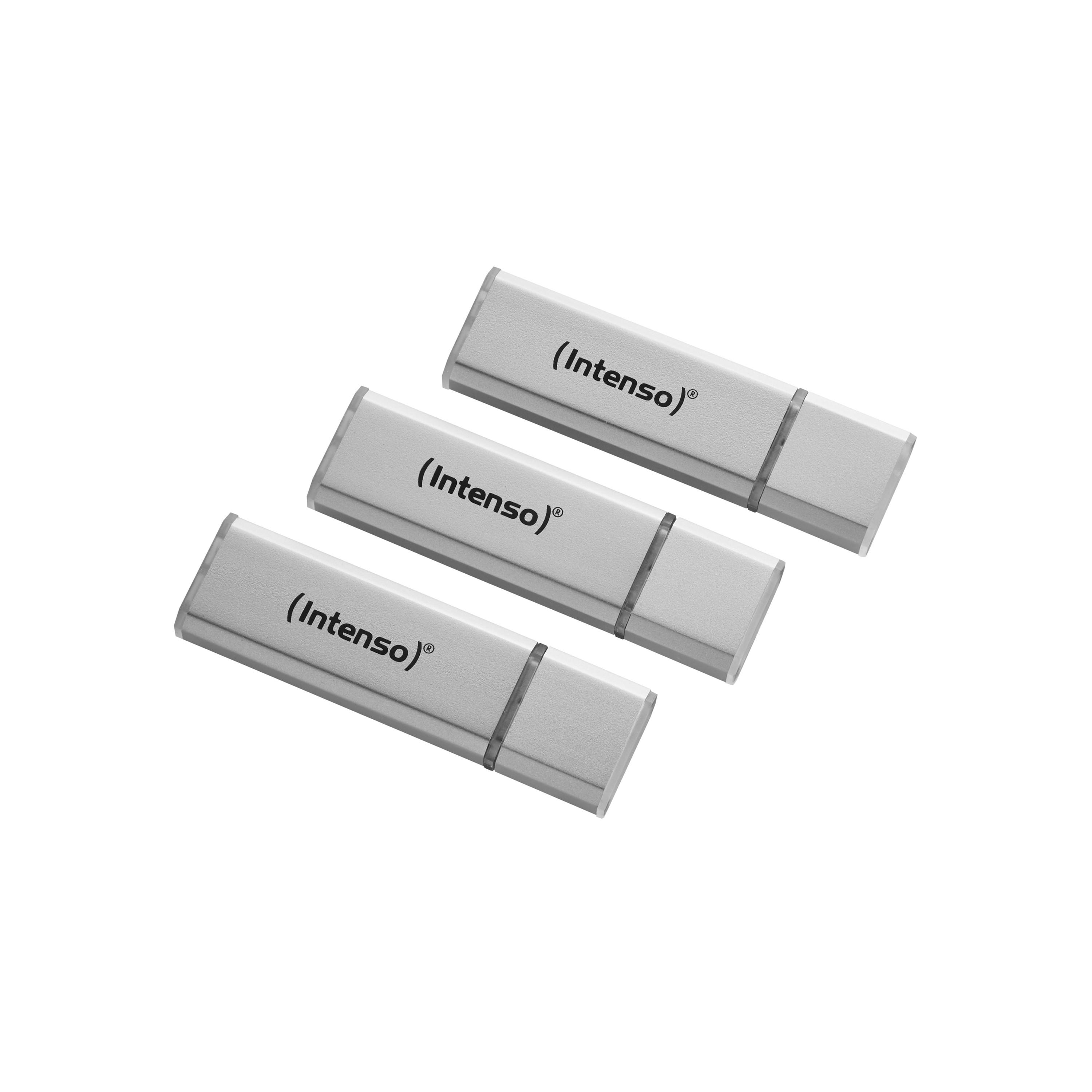 Intenso  Intenso 3521473 lecteur USB flash 16 Go USB Type-A 2.0 Argent 