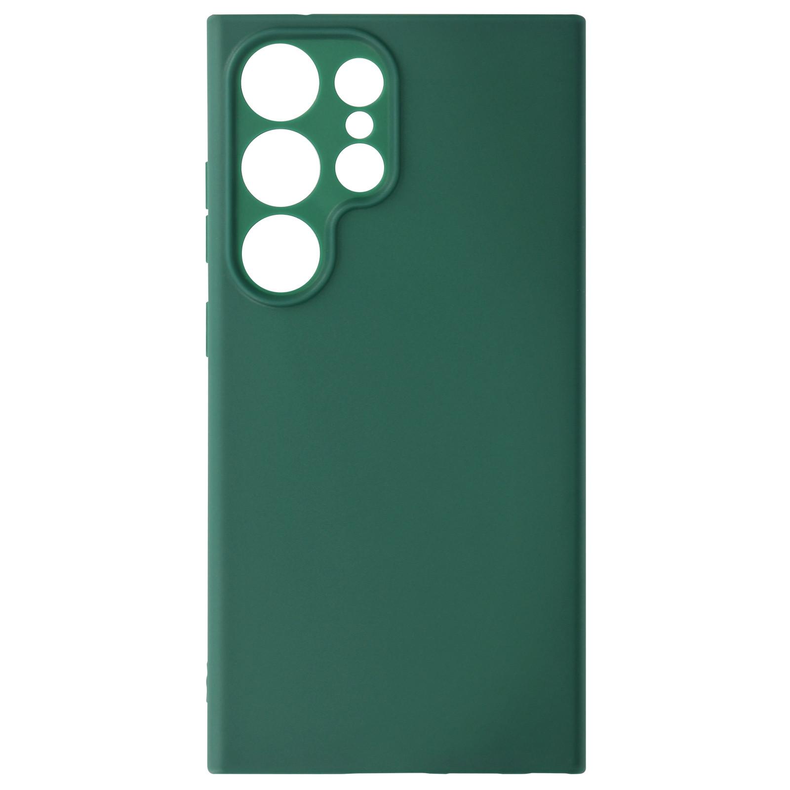 Avizar  Cover verde mat Samsung Galaxy S24 Ultra 