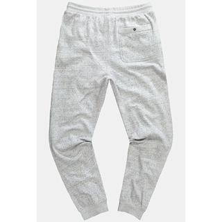 JP1880  Pantalon de jogging en molleton chiné, ceinture élastique et poche arrière, collection Homewear 