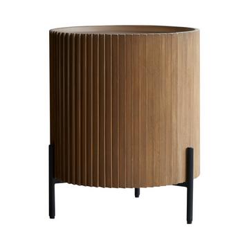 Tavolino in legno di mindi Lou